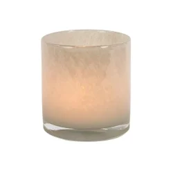 Portavelas Nilla 12 cm, beige grisáceo