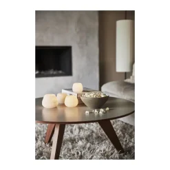 Portavelas Norrvik blanco, Ø7,5 cm