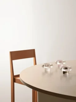 Portavelas Orion Ø11x6,3 cm, Rosa