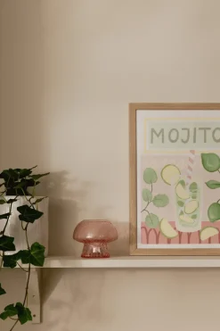 Portavelas para vela pequeña Fungo 12 Special Edition, Rosa