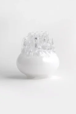 Portavelas Polar 200 mm, Blanco