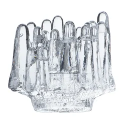 Portavelas Polar 112 mm, Transparente