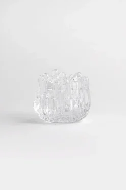 Portavelas Polar 86 mm, Transparente