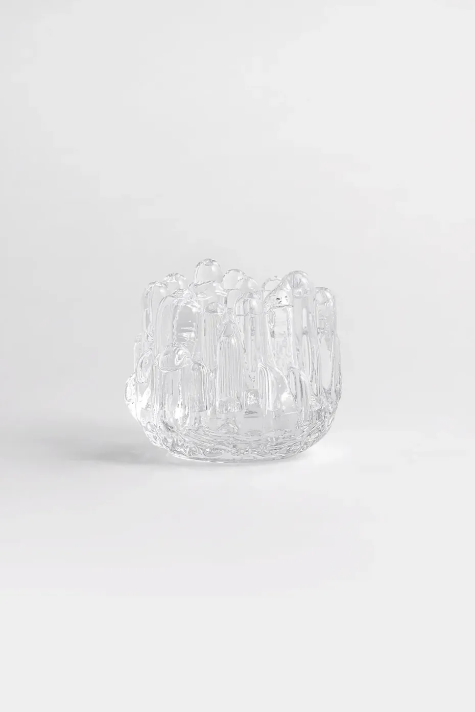 Portavelas Polar 86 mm, Transparente