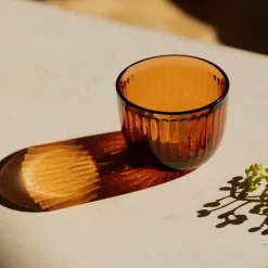 Portavelas Raami 90 mm, naranja amarga