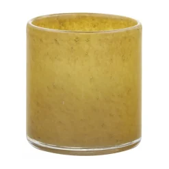 Portavelas SAGA M Ø12 cm, Tan