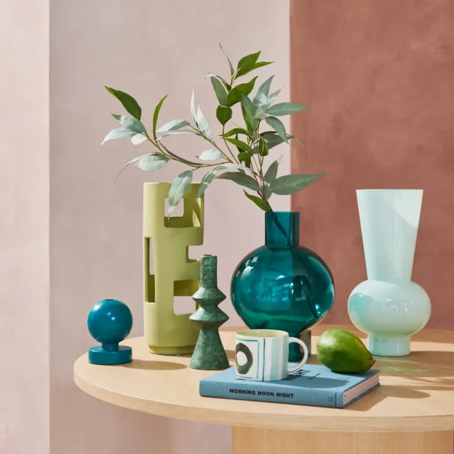 Portavelas Saldo B 14 cm, Green