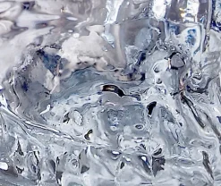 Portavelas Skull 8,5 cm, transparente