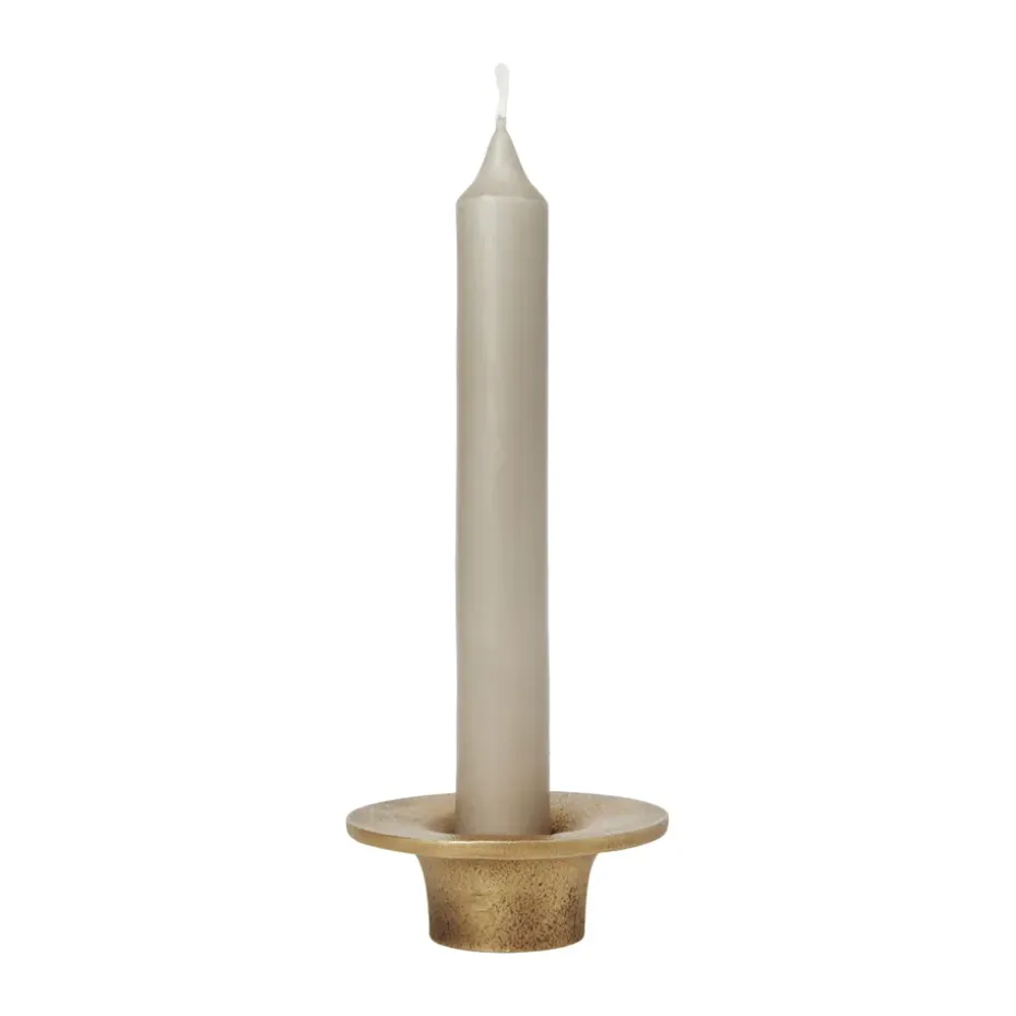 Portavelas Soothe Ø8 cm, Brass Finish