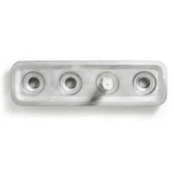 Portavelas Stumpastaken, alargado, 8,5 x 29,5 cm