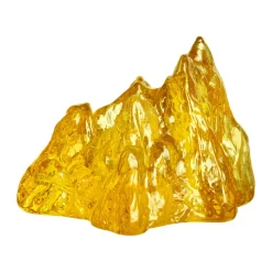 Portavelas The Rock 91 mm, Amarillo