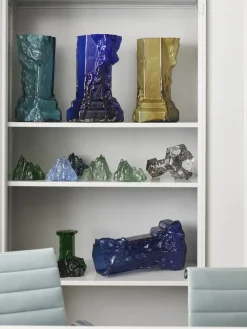 Portavelas The Rock 91 mm, Verde esmeralda