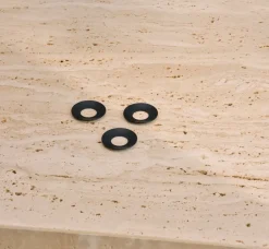 Protectores de vela STOFF Nagel 3-pack, Negro