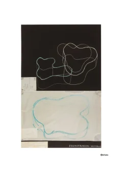 Póster Aalto art Sketch black, 50 x 70 cm