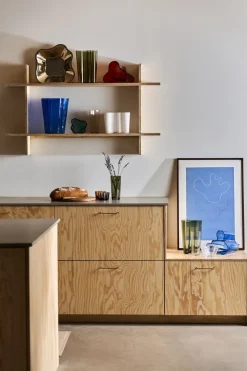 Póster Aalto art Sketch blue, 50 x 70 cm