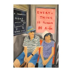 Póster Everything Is Gunna Be OK, 30x40 cm