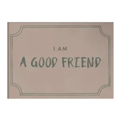 Póster Good friend diploma 21x30 cm, Dusty rose