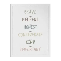 Póster I am 30x40 cm, Dusty pastel