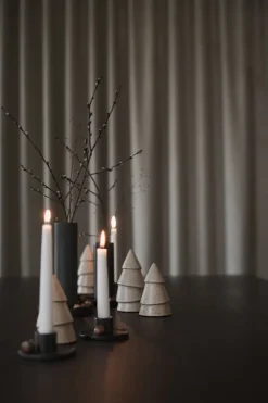 Árbol de Navidad Narrow beige, Small 11 cm