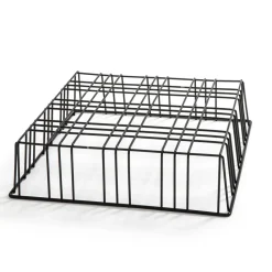 Rejilla para portaevelas Stumpastaken negro, Grande