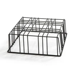 Rejilla para portaevelas Stumpastaken negro, pequeño