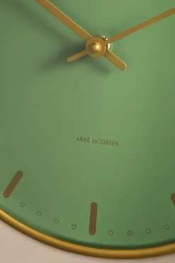 Reloj AJ City Hall, Verde, Ø21 cm