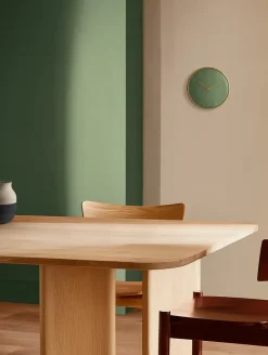 Reloj AJ City Hall, Verde, Ø21 cm