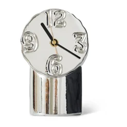 Reloj de cerámica Eetro 17,5 cm, Chrome