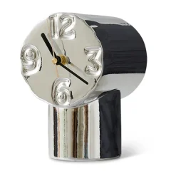 Reloj de cerámica Eetro 17,5 cm, Chrome