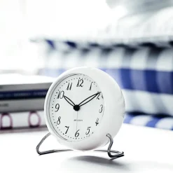 Reloj de mesa AJ LK, blanco
