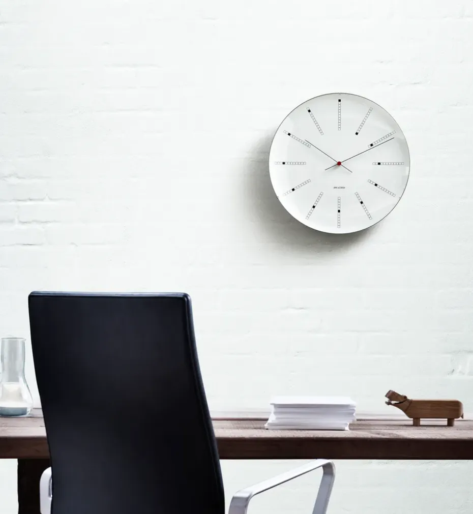 Reloj de pared AJ Bankers, Ø 29 cm