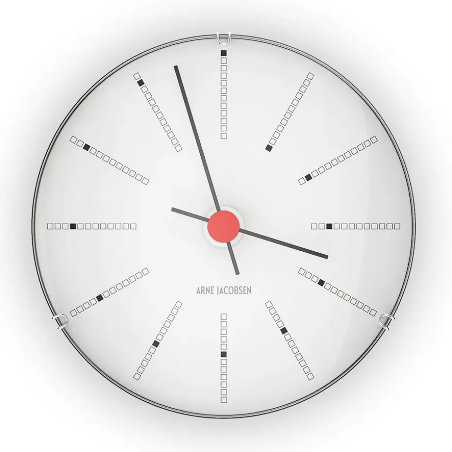 Reloj de pared AJ Bankers, Ø 12 cm