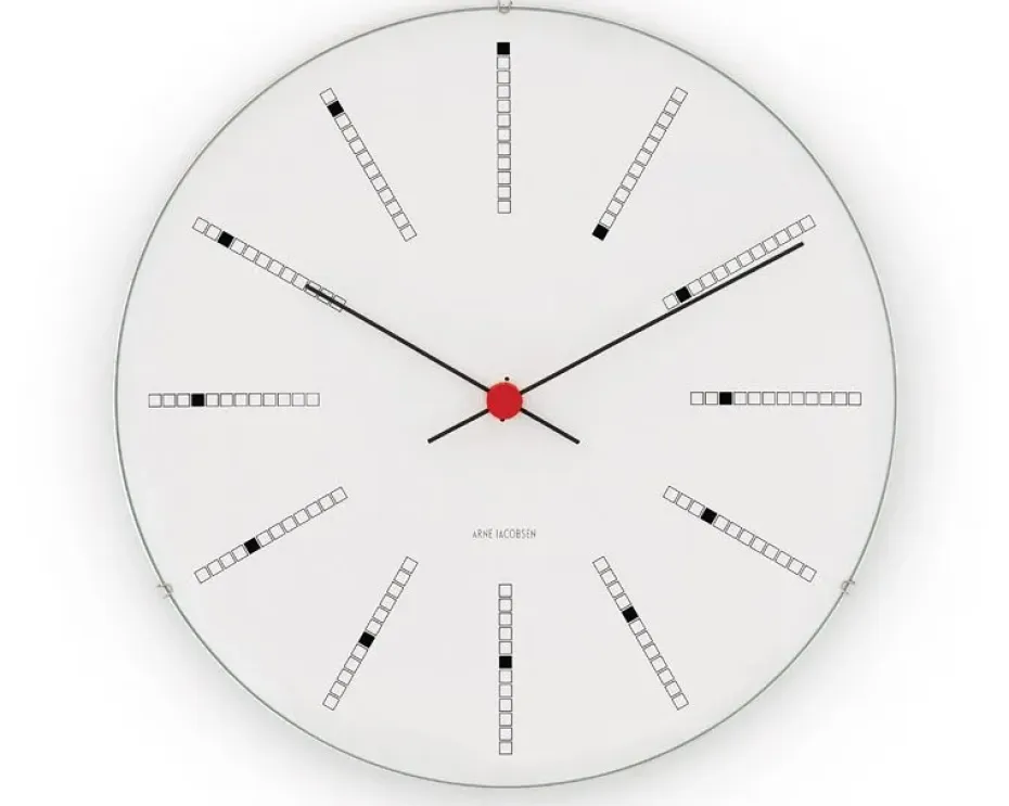 Reloj de pared AJ Bankers, Ø 48 cm
