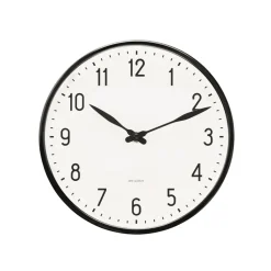 Reloj de pared AJ Station, Ø 21 cm