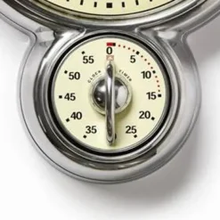 Reloj de pared con timer Bengt Ek Design, aluminio