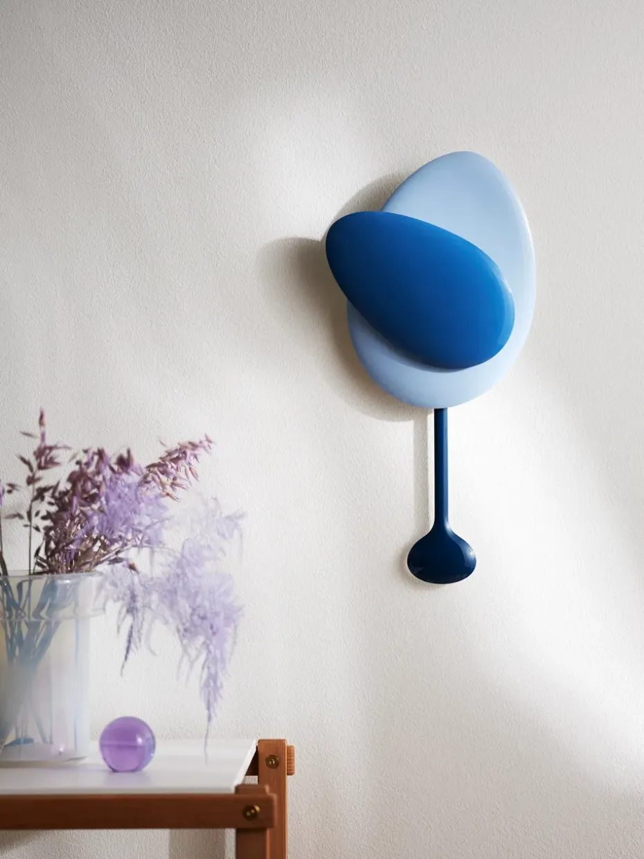 Reloj de pared Mellow Clock, Blue