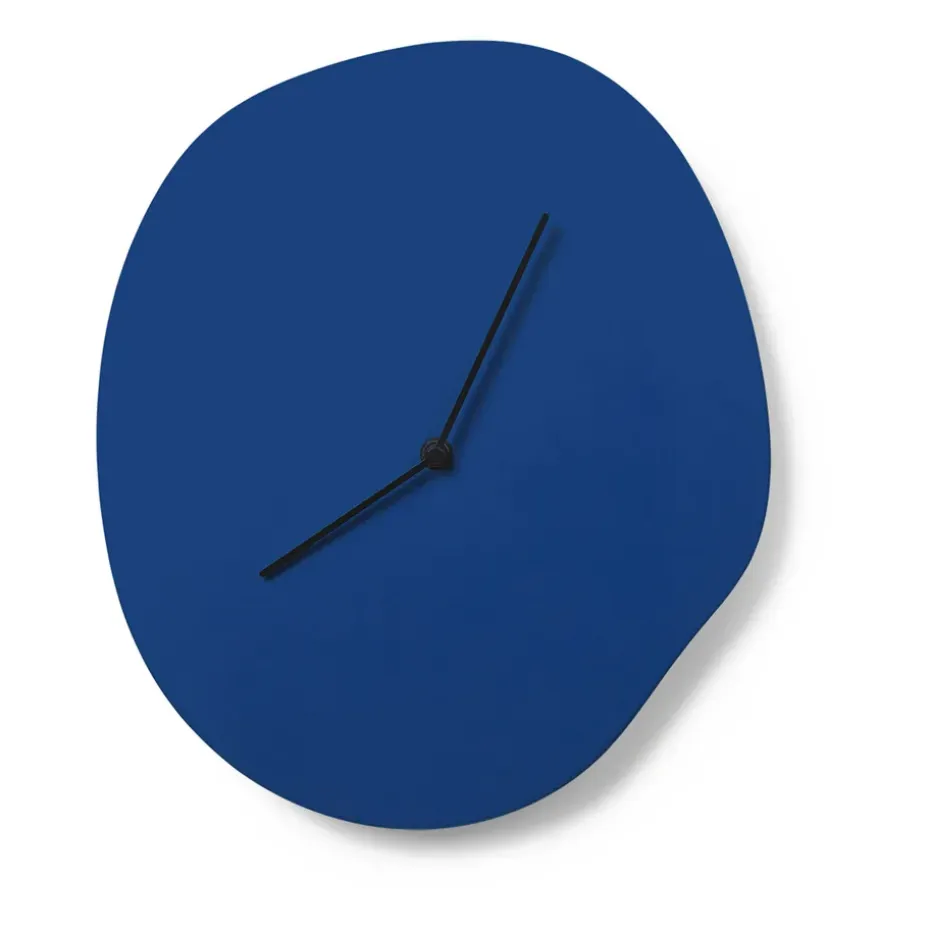 Reloj de pared Melt 28x33 cm, Blue