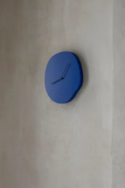 Reloj de pared Melt 28x33 cm, Blue