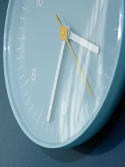 Reloj de pared Wall Clock Ø26,5 cm, Blue