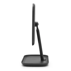 ReNew Espejo con bandeja de almacenaje, gris oscuro