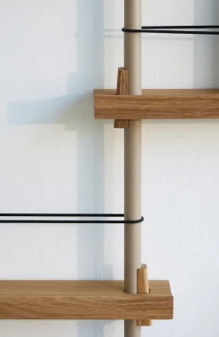 Revistero Moebe, Oak-grey