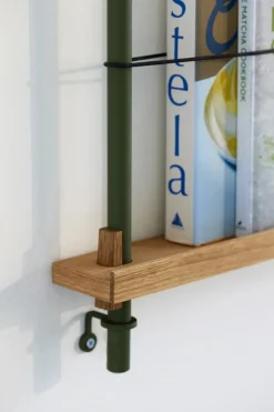 Revistero Moebe, Smoked oak-green