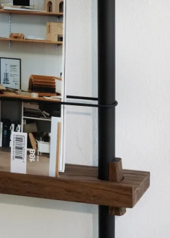 Revistero Moebe, Smoked oak-black