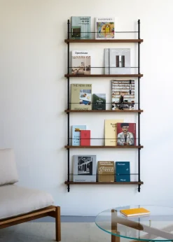 Revistero Moebe, Smoked oak-black