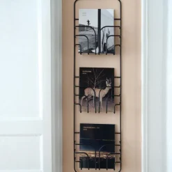 Revistero pared Now, negro