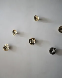 Ripple núm. 02 colgador grande, Bronce