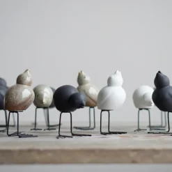 Set de 2 adornos de Pascua Swedish Birds DBKD, Black