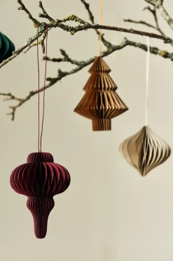 Set de 4 bolas de Navidad Tree, Crudo