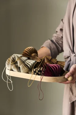 Set de 4 bolas de Navidad Onion, Rojo