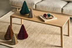 Set de 4 bolas de Navidad Onion, Verde musgo